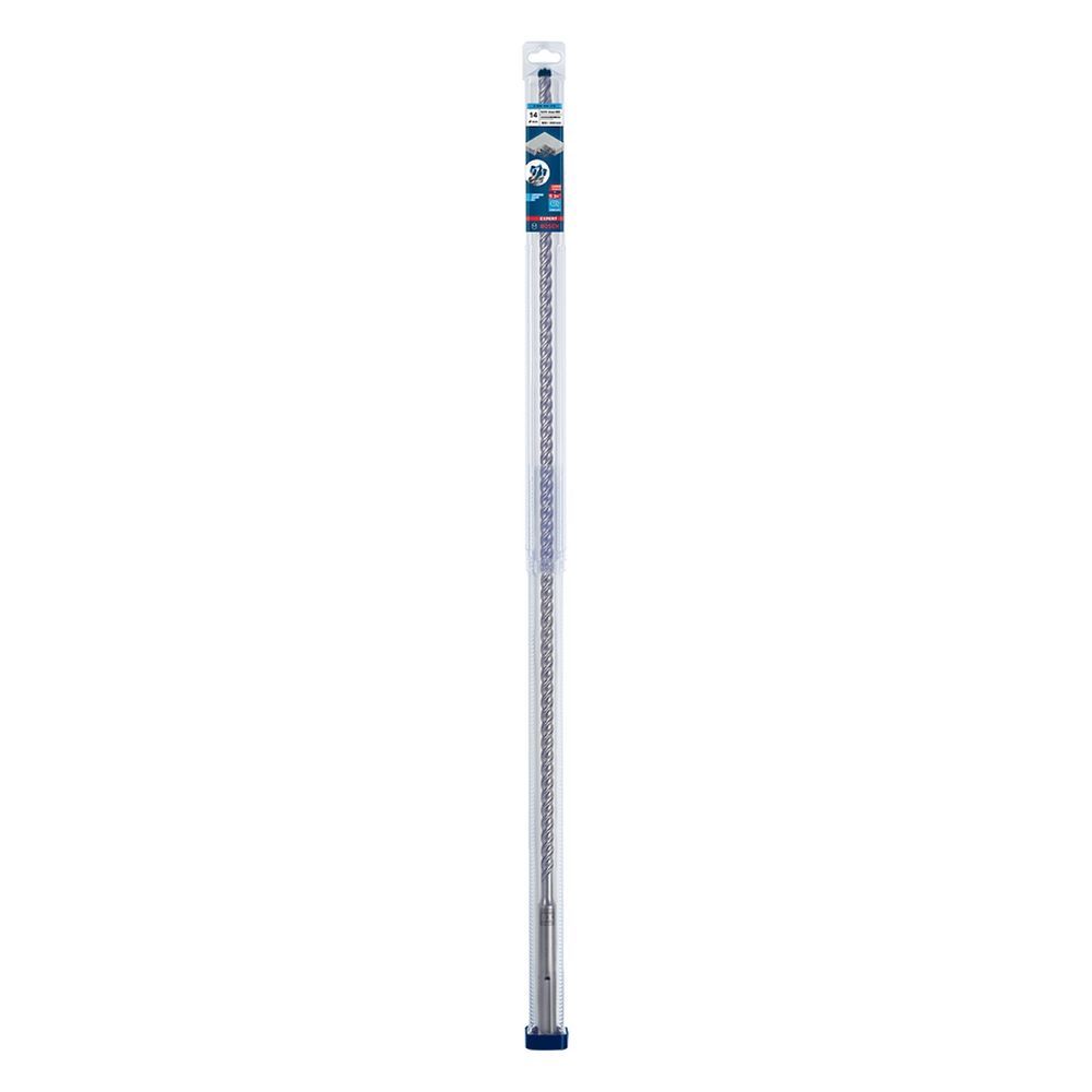 Broca Expert Sds Max-8x com 4 Arestas de Corte e Ponta em Carbeto de Tungstênio 14x800x940mm Cinza Bosch