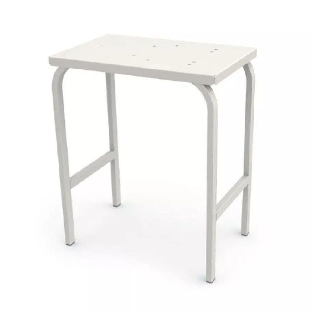 Mesa de Apoio MES-100 para Despolpadeira de Frutas com Estrutura em Aço com Pintura Epóxi Branco Braesi