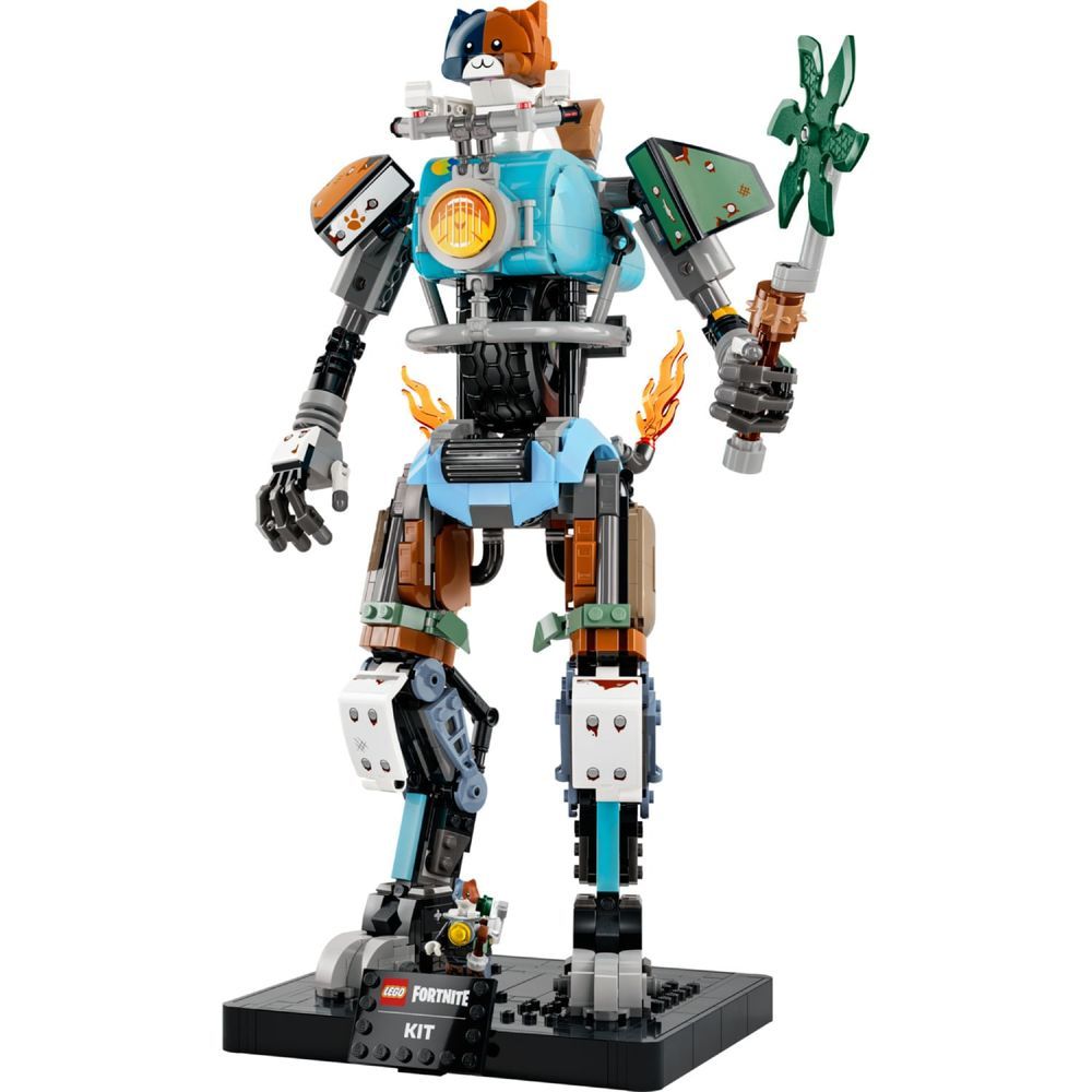 Kit Lego 77081 Figura de Ação Articulada com 1.230 Peças e Minifigura Inclusa com Item Bônus no Jogo para Jogadores