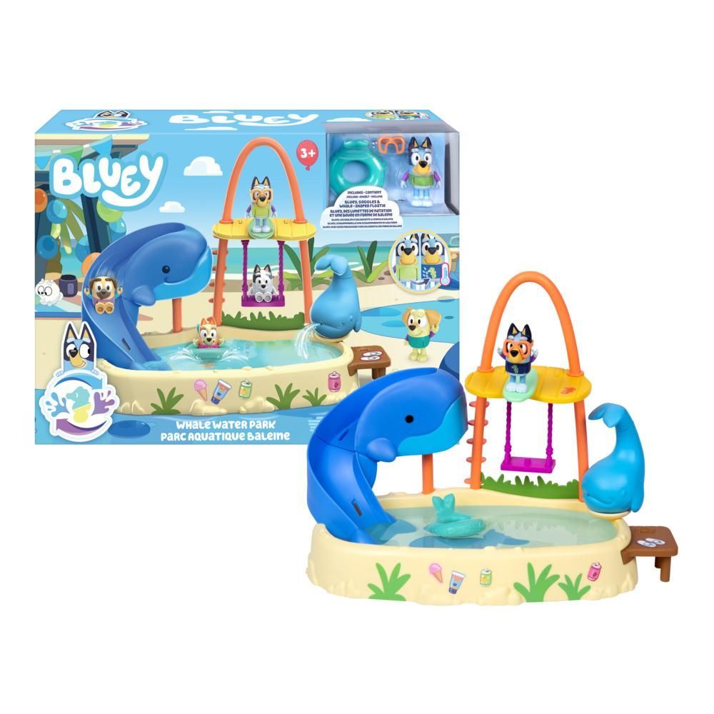 Playset Ilha da Baleia com Efeito de Mudança de Cor e Acessórios Interativos Azul Candide