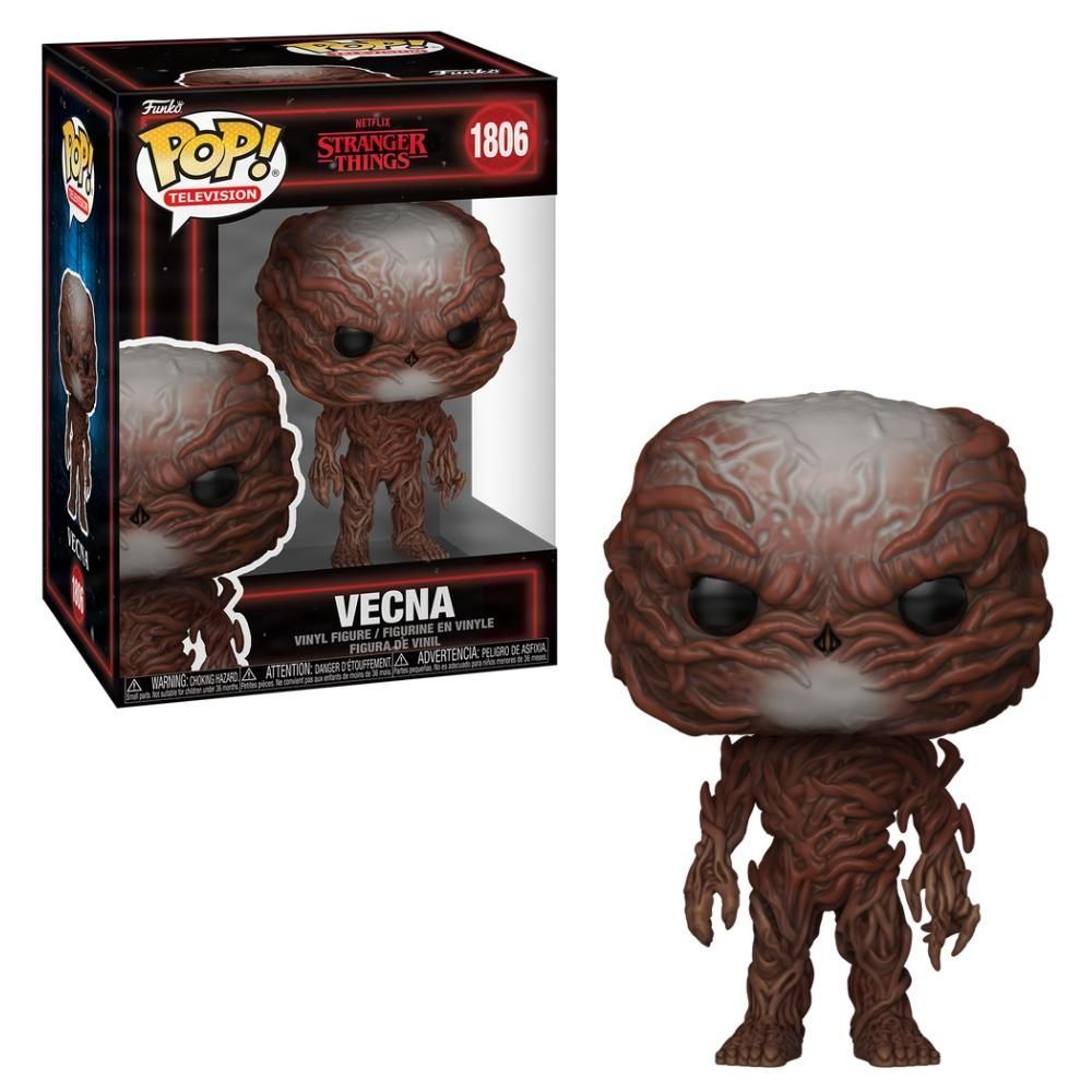 Boneco Colecionável Vecna 2.0 Funko Pop Stranger Things T5 Visual Sombrio e Detalhado Colorido Candide