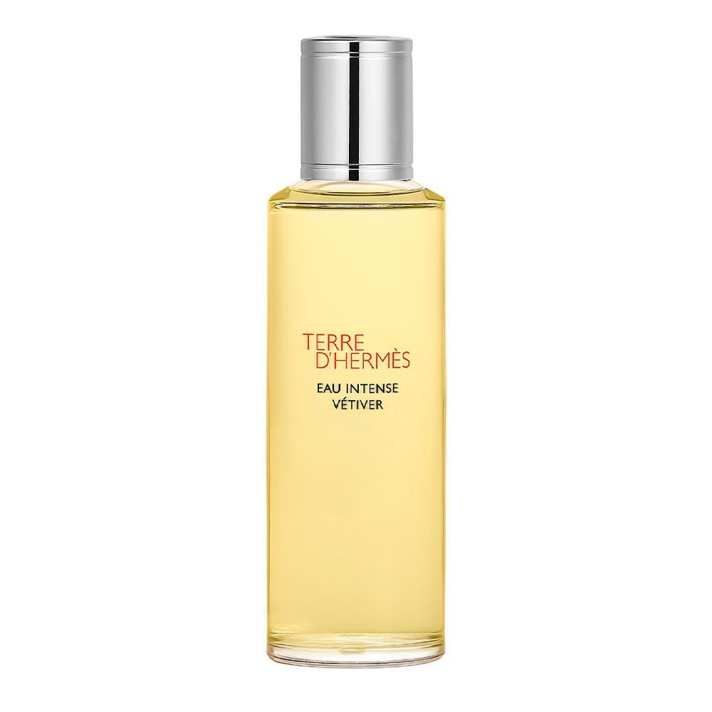 Refil de Perfume Terre d'Hermès Eau Intense Vétiver Masculino Eau de Parfum Amadeirado Aromático 125ML Hermès Paris