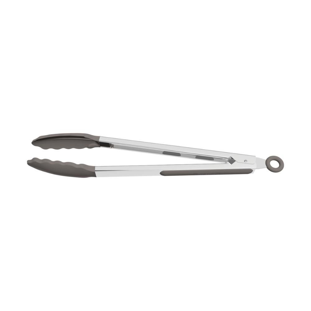 Pegador Multiuso Softta Resistente ao Calor Até 210 graus C Silicone e Aço Inox para Cozinha Cinza Tramontina