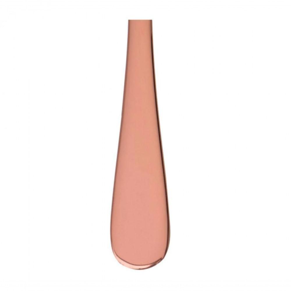 Jogo de Facas de Churrasco Sophia 6 Peças Aço Inox Acabamento Bronze para Mesa de Jantar Mimo Style