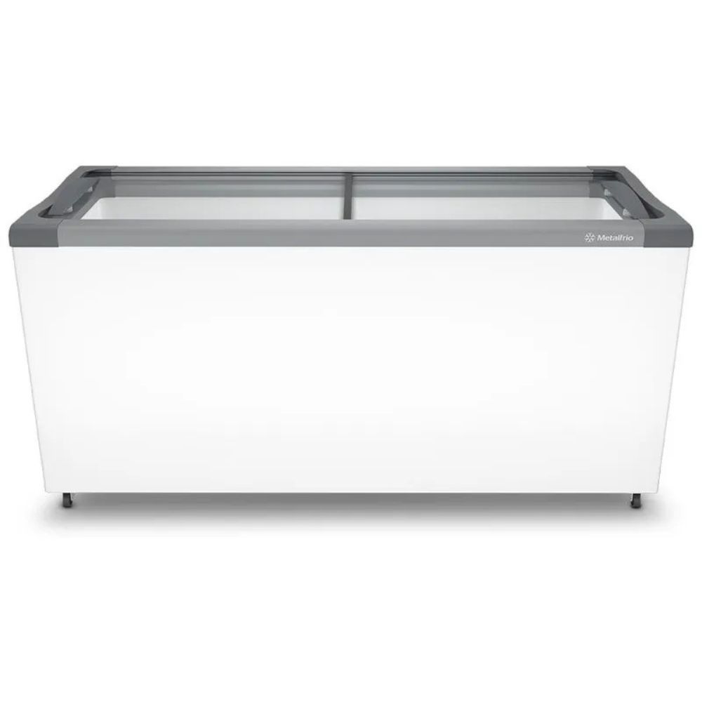 Freezer Horizontal Metalfrio NF55 Degelo Manual 505L Gabinete Inteligente com Gás Ecológico Branco 220V
