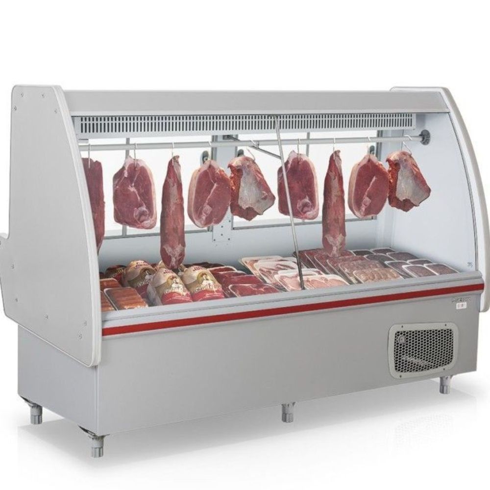 Balcão Frigorífico GAPS160 com Refrigeração Estática e Controle de Temperatura 0 a +7 graus C Cinza Gelopar