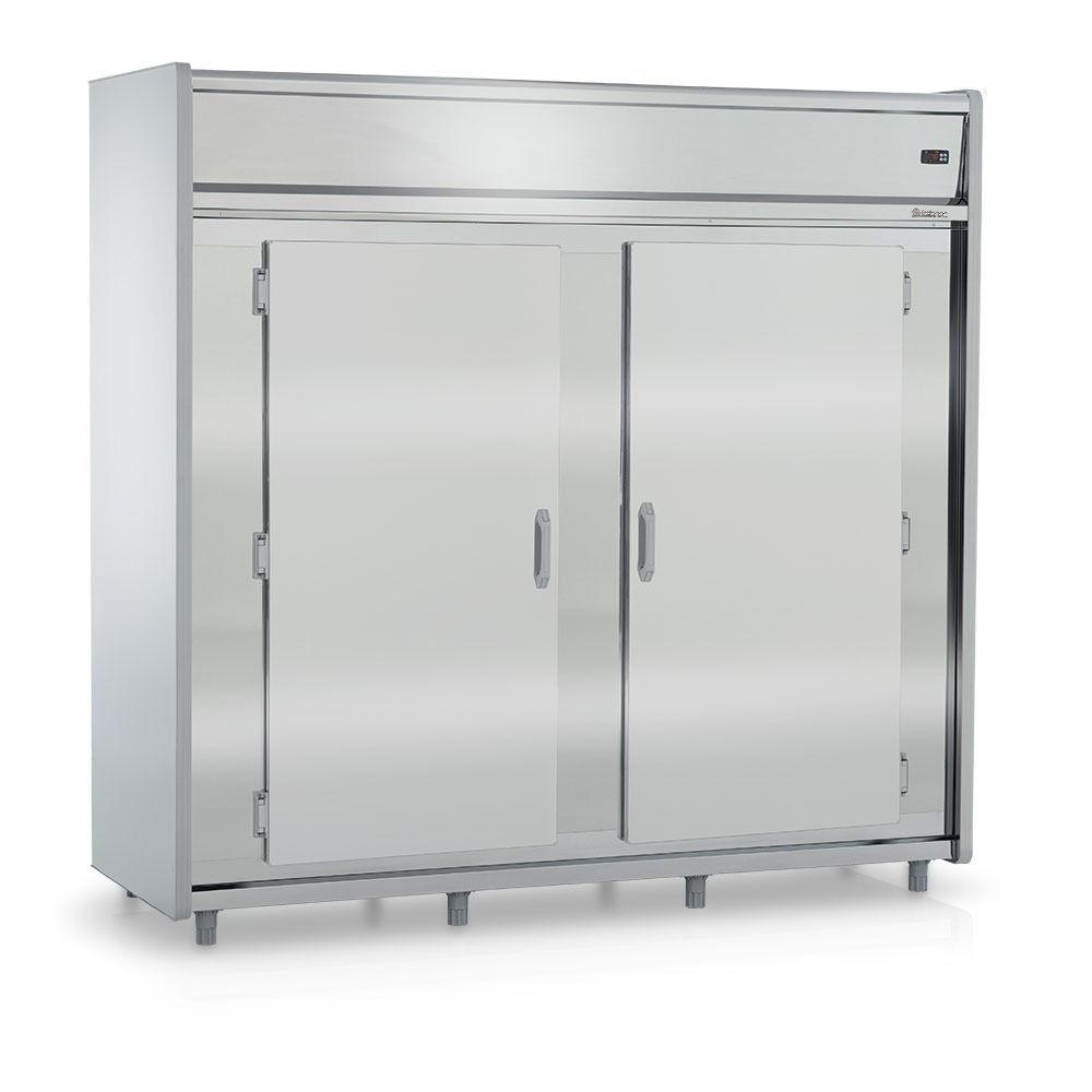 Câmara Refrigerada GMCR2600AI com Refrigeração por Ar Forçado Degelo Automático Inox Gelopar
