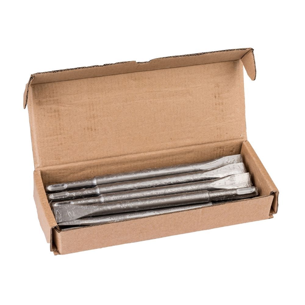 Talhadeira Bosch MMPP SDS-Plus Kit 10 Peças com Alta Durabilidade para Concreto e Alvenaria Inox