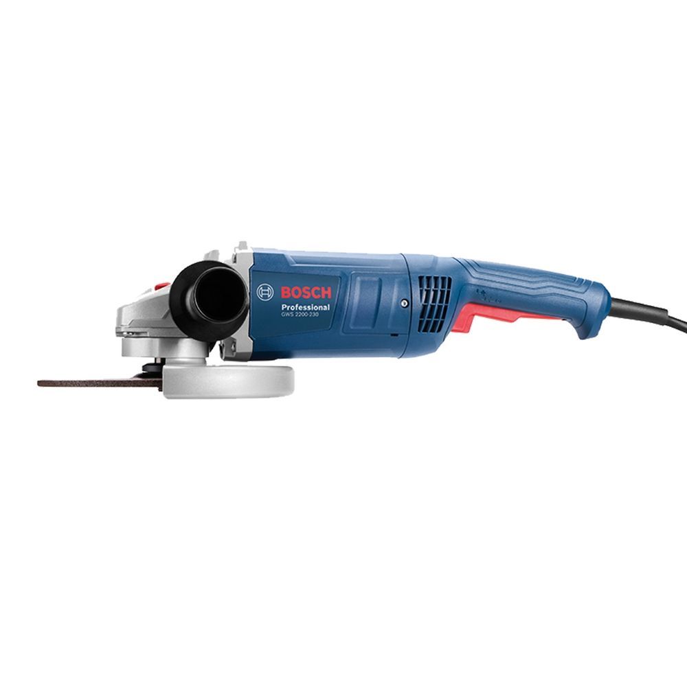 Esmerilhadeira Angular GWS 2200-230 Vulcano com Potência de 2200W e Sistema de Resfriamento Otimizado 127V Bosch