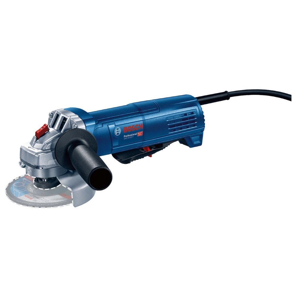 Esmerilhadeira Angular GWS 9-125 P 900W com Gatilho Homem Morto e Eixo M14 Preto Bosch