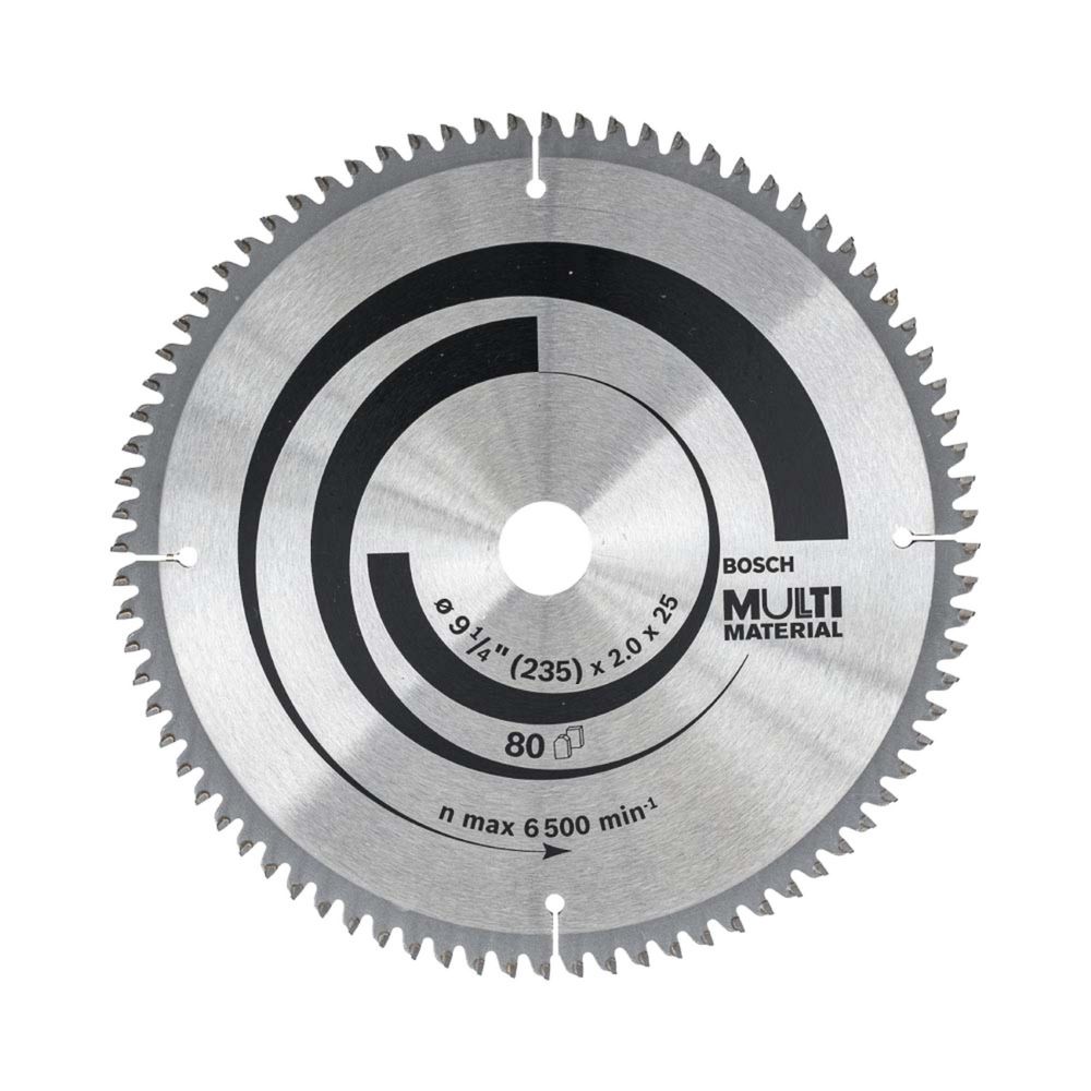 Disco de Serra Circular Multimaterial 235MM 80 Dentes HLTCG Inox Bosch