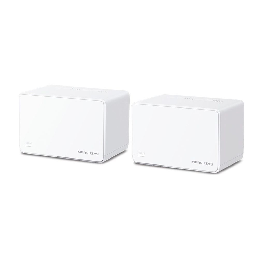 Roteador Mesh Halo H80x Wi-Fi 6 Dual Band Cobertura 460 m2 com App MERCUSYS