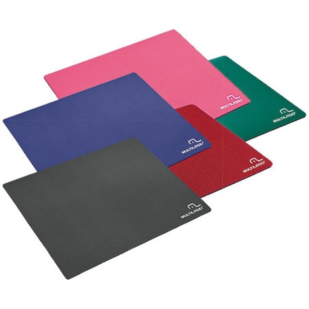 Mouse Pad Caixa com 40 Unid. AC066 com Base de Borracha Aderente Lavável e Reciclável Preto Multi