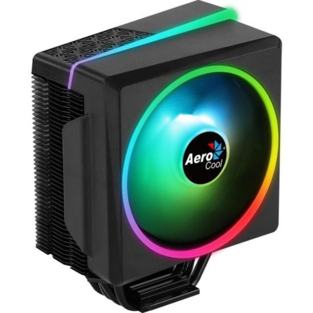 Cooler para Processador Cylon4f Resfriamento a Ar PWM com LED RGB Endereçável Preto Aerocool