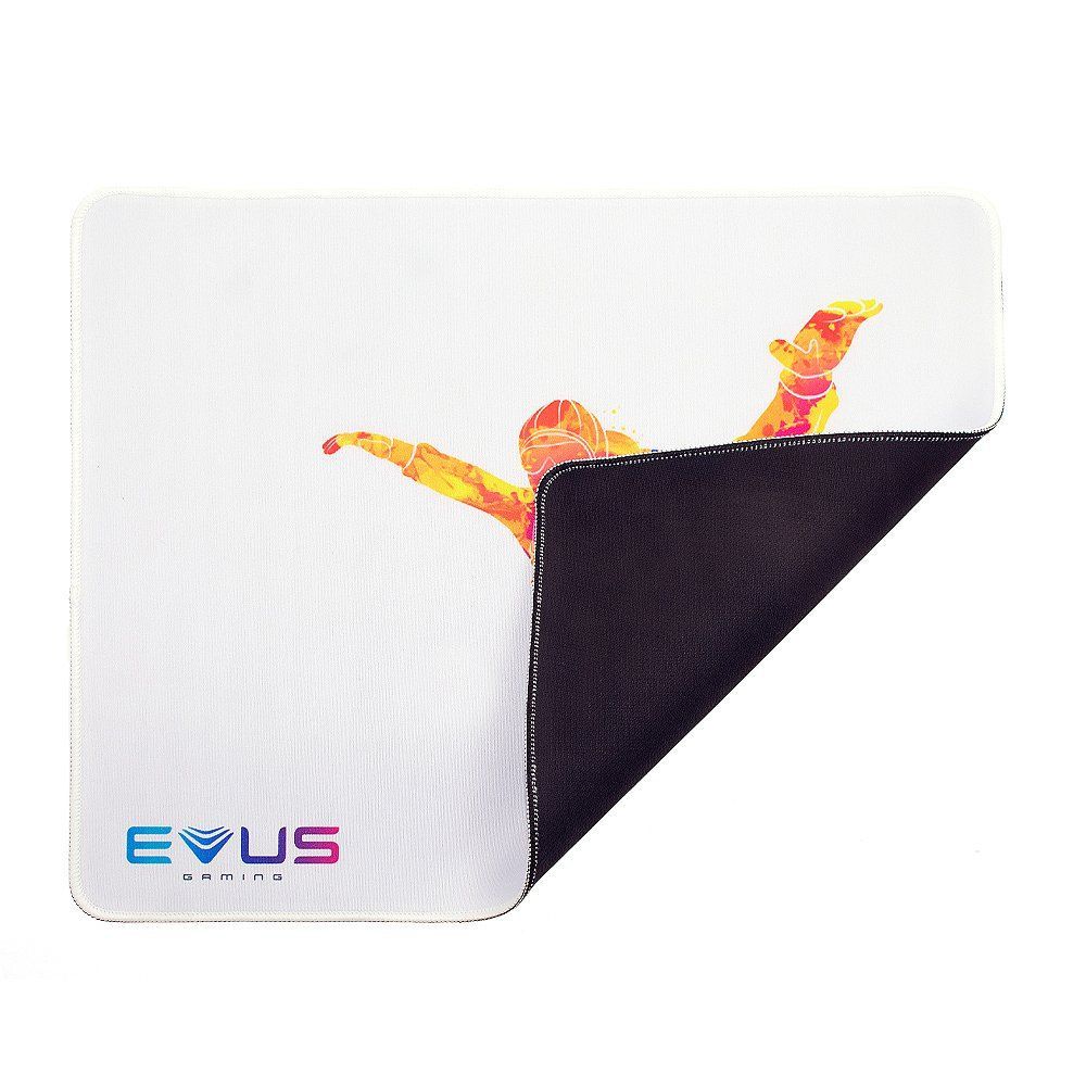 Mouse Pad MP-500W Free Fall com Tecnologia de Bordas Seladas e Base Antiderrapante 3mm Cinza Evus
