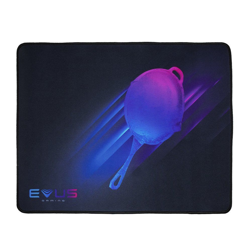 Mouse Pad Mp-500B Superfície em Poliéster 3mm Base Antiderrapante 500x400mm Evus