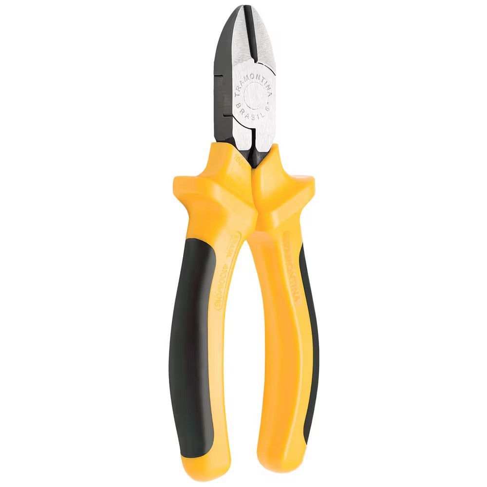Alicate de Corte Diagonal 6 Pol com Cabo Isolado 1000V c.a. Amarelo Tramontina