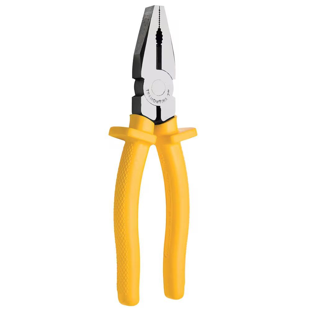Alicate Universal 7" com Cabo Isolado 1000V para Uso em Baixa Tensão Amarelo Tramontina