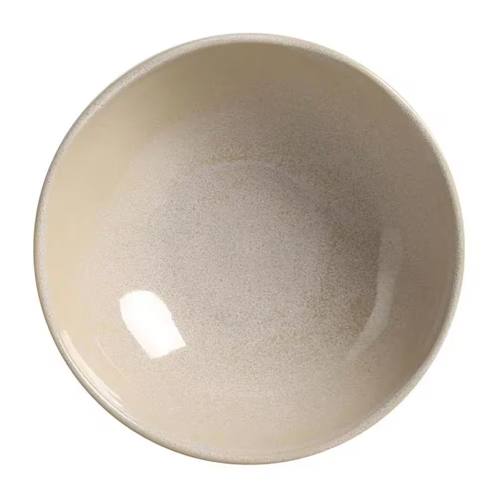 Bowl Médio Porto Brasil Orgânico em Stoneware Design Artesanal Resistente para Micro-ondas e Lava-louças Off White