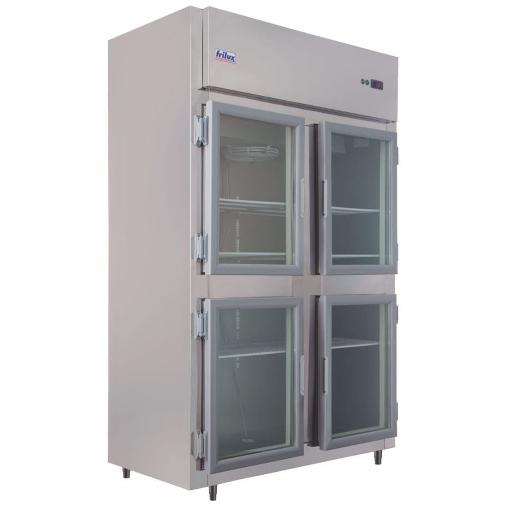 Mini Câmara Comercial RF065 com Refrigeracao por Ar Forcado e Controlador Digital Inox Frilux
