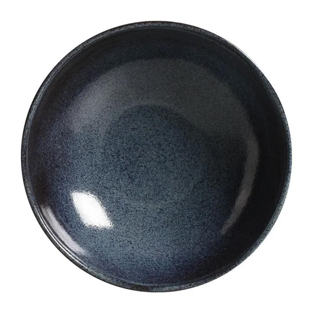 Bowl Médio Porto Brasil Orgânico em Stoneware Titanium para Micro-ondas e Lava-louças Azul