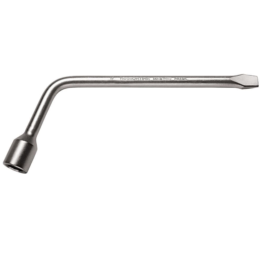 Chave de Roda 24MM com Corpo Forjado em Aço Especial Temperado e Suporte Plástico Prata Tramontina