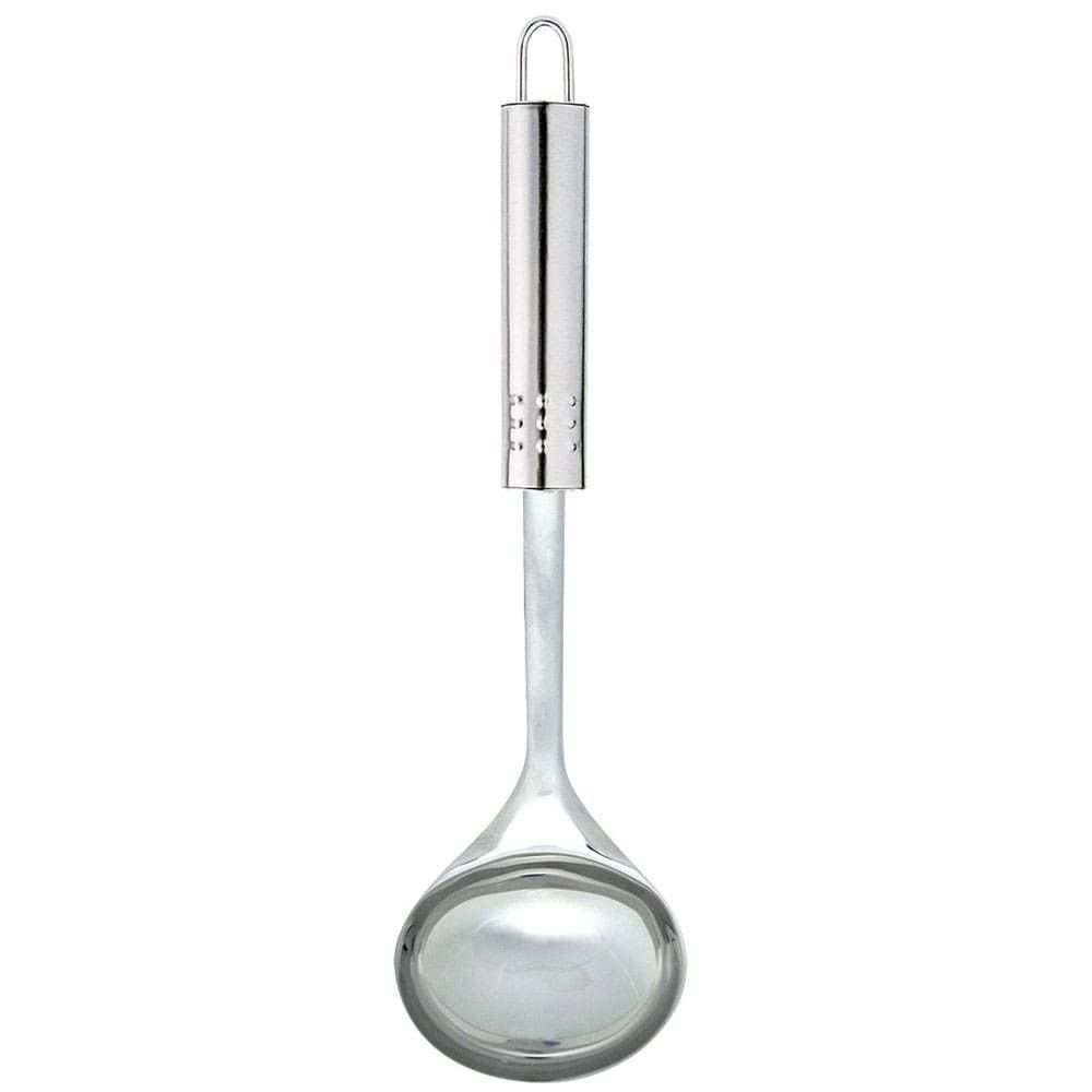 Concha Terrina 40613-B para Servir Sopas e Caldos em Inox Prática e Durável para Cozinha Inox Euro Home