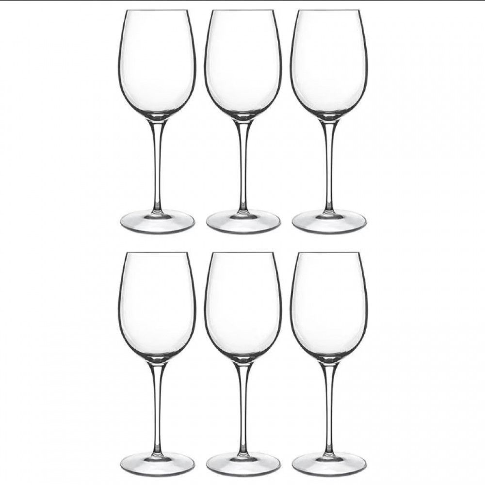 Conjunto de Taças Vinoteque para Vinho Branco em Vidro - Titanium com Reforço Resistente à Lavagem em Lava-louças