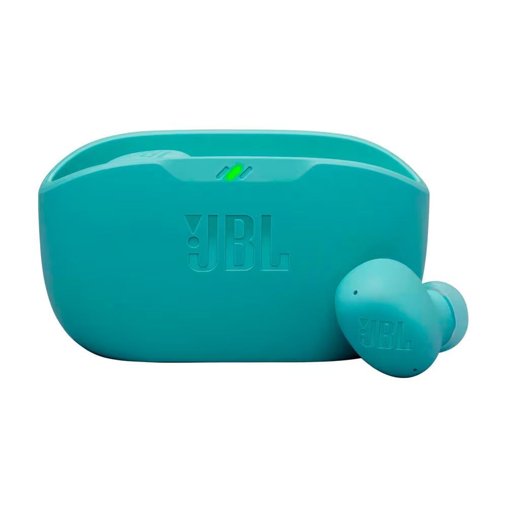 Fone Intra-auricular JBL Wave Beam Buds 2 com Cancelamento Ativo de Ruído e Som Pure Bass IP54 Bluetooth Azul