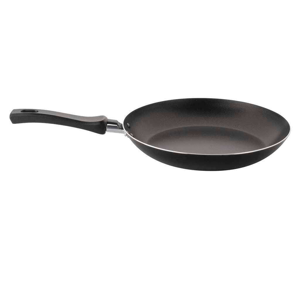 Frigideira Francesa Gourmet Alumínio com Revestimento Antiaderente 24CM Fundo Usinado Antiderrapante Preta Multiflon