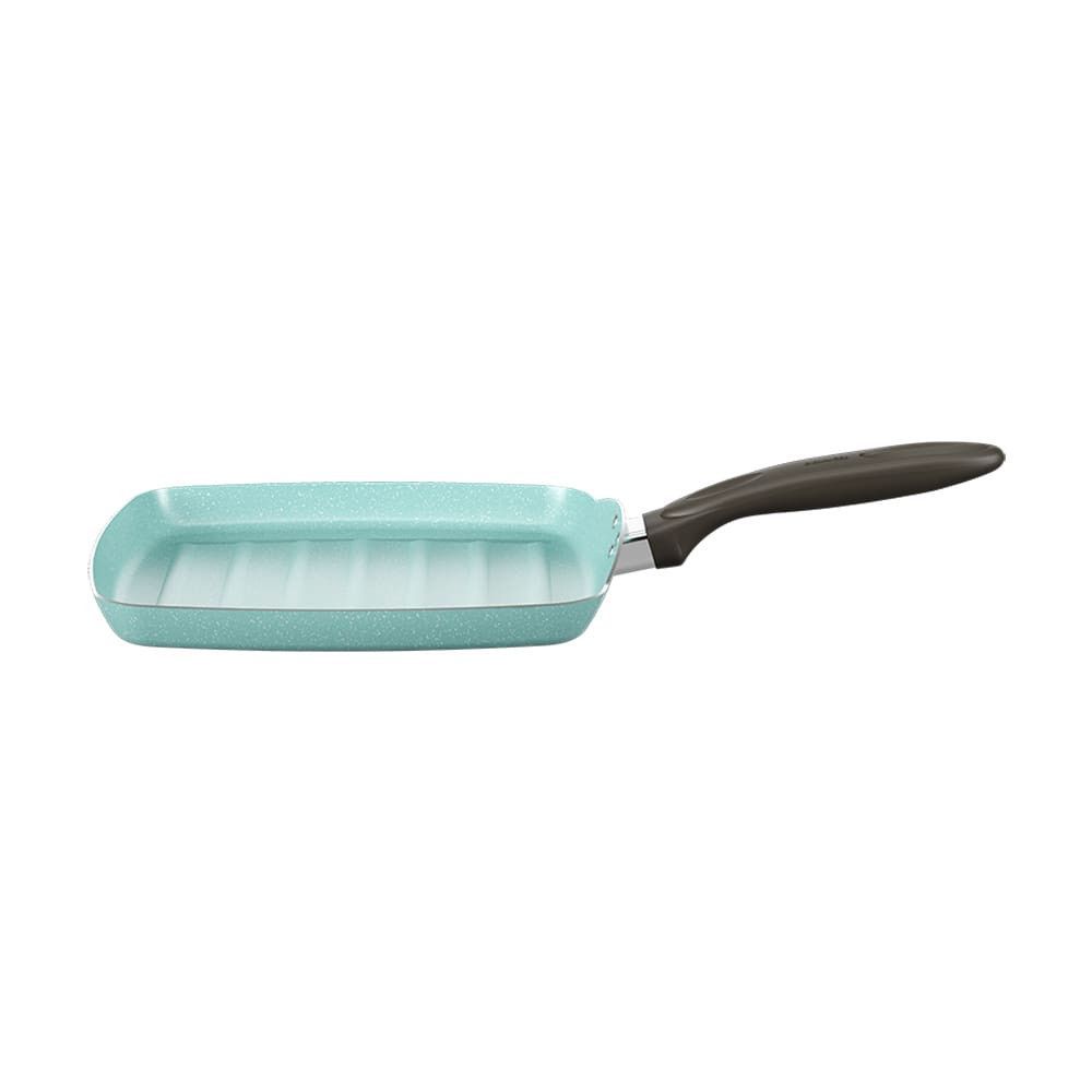 Frigideira Grill Suprema Ceramic Life Antiaderente Alumínio com Revestimento Mineral Resist 750ML Cabo em Baquelite