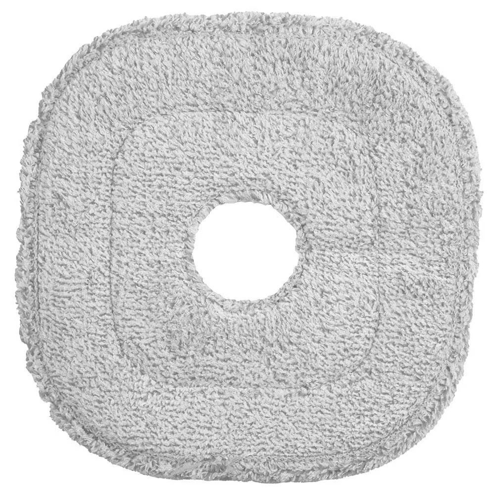 Refil para Mop Cubo Flashlimp Giratório em Poliéster 100 Microfibra Lavável para Pisos Frios Sintéticos Ou Madeira Cinza