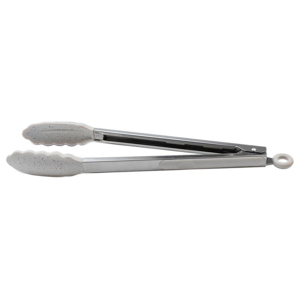 Pegador Universal Silicone Flexível Aço Inox Não Abrasivo para Cozinha Amarelo Brinox