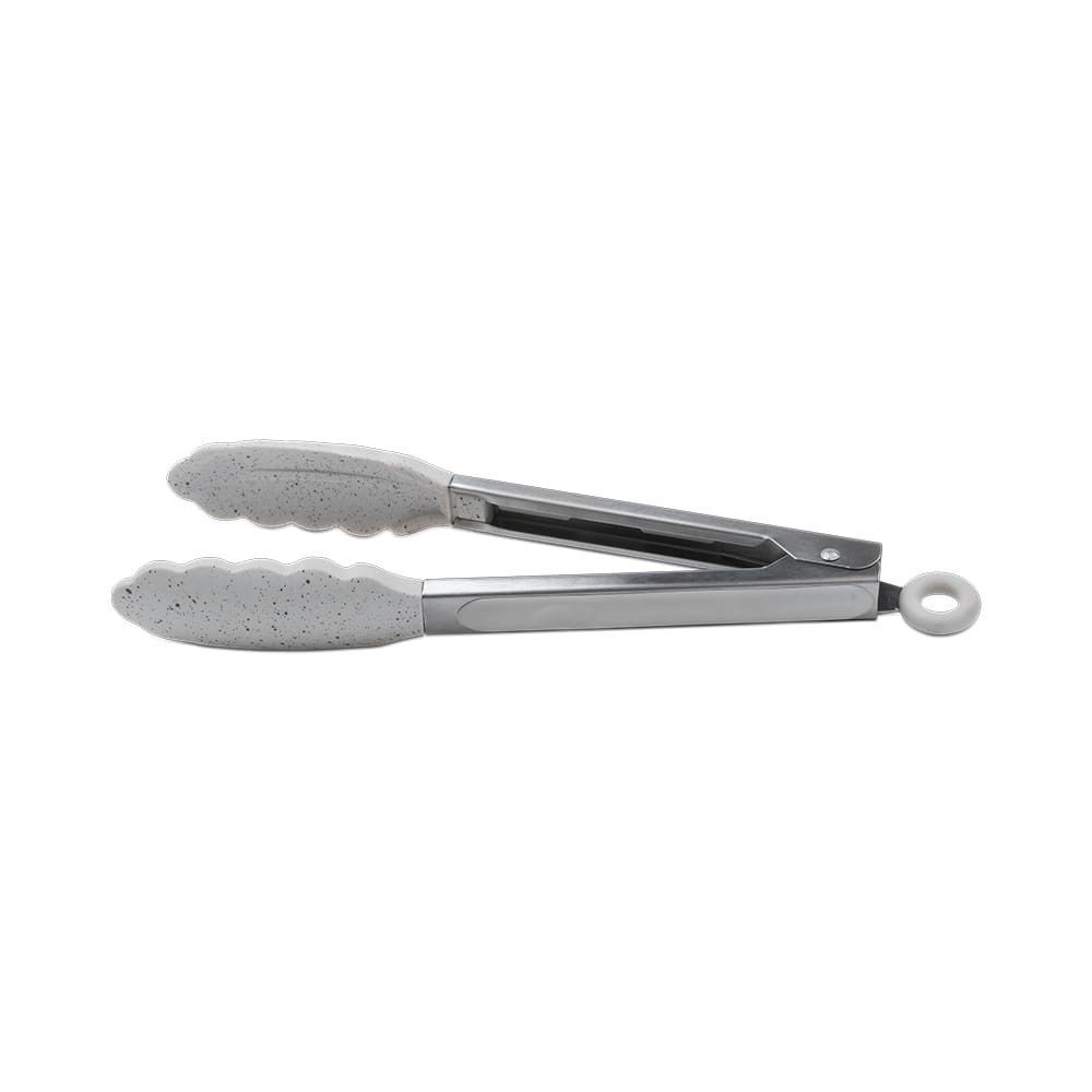 Pegador Universal Silicone Flexível Inox para Cozinhar e Servir Resistente Até 200 graus C Cozinha Amêndoa Brinox