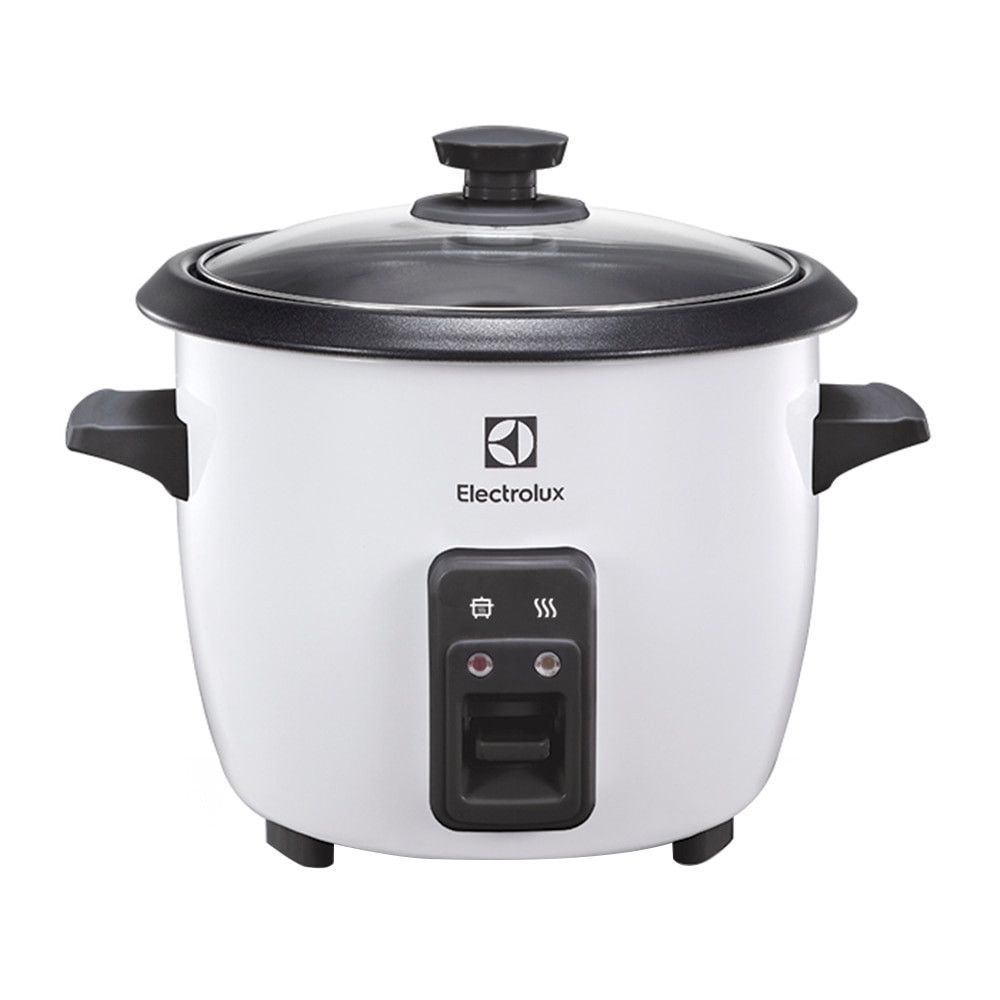 Panela Elétrica de Arroz Electrolux Easyline RCB50 1,2L 450W Antiaderente Branco 220V