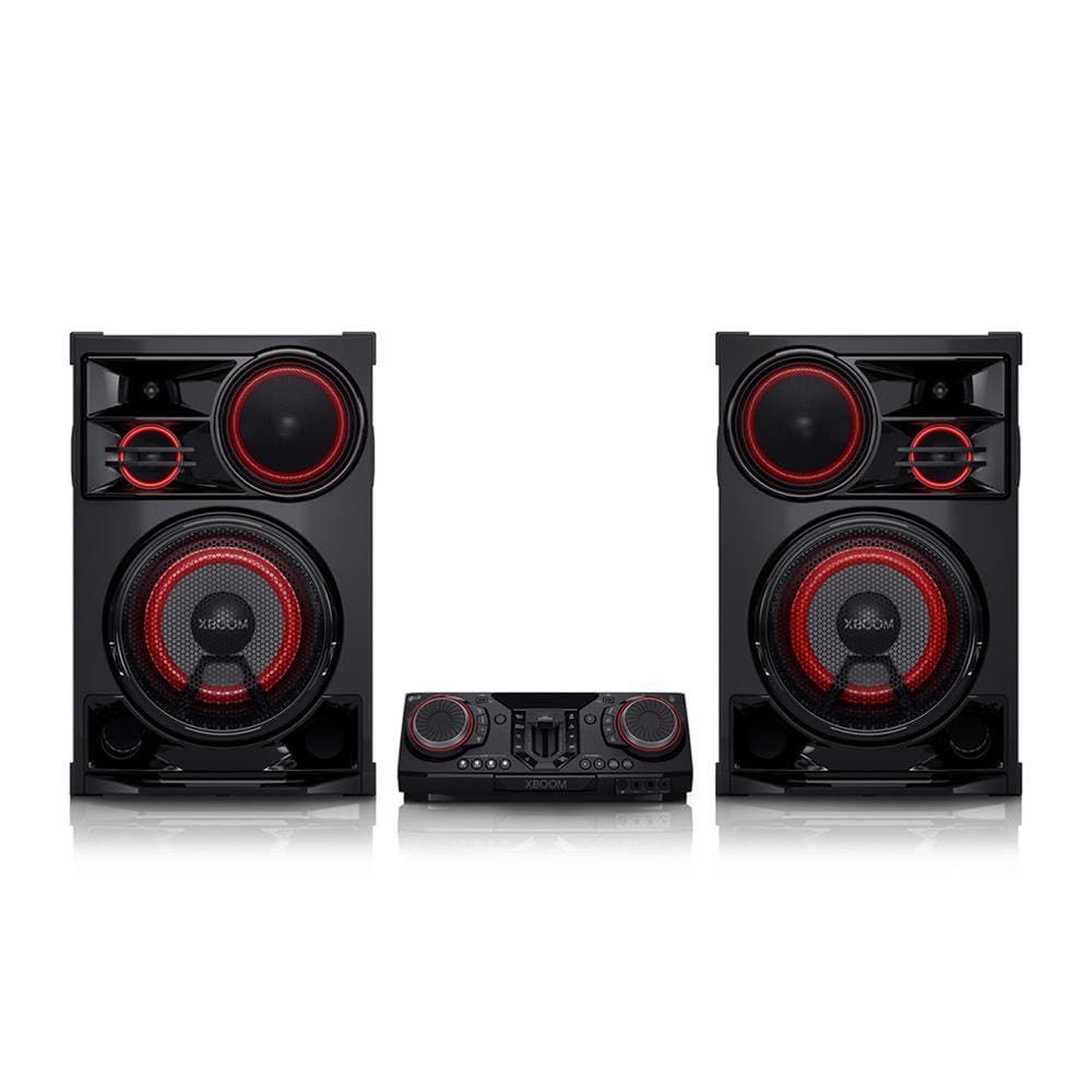 Mini System LG XBOOM CL98 3500W RMS com Bluetooth e Karaoke 110V Preto