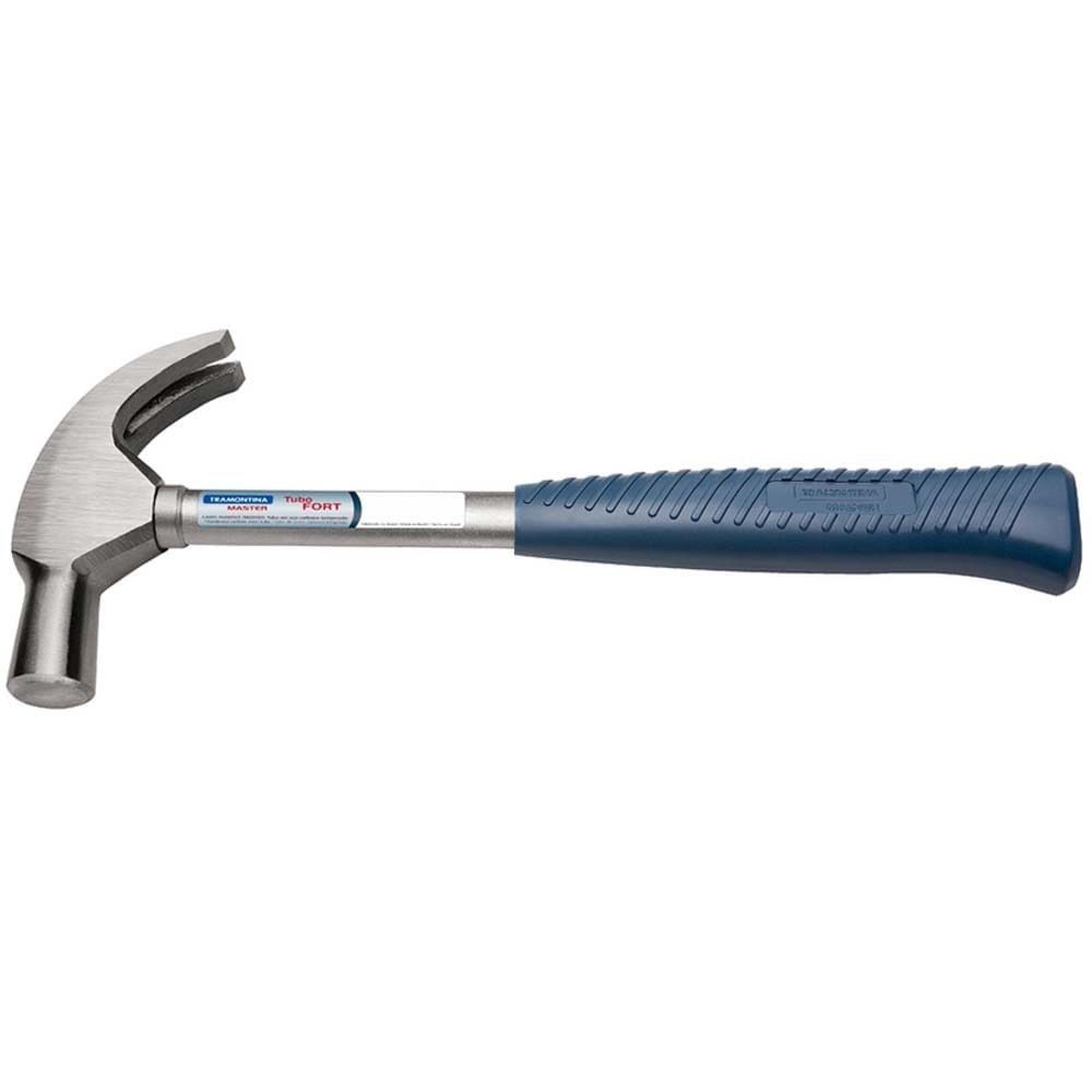 Martelo de Unha 27mm com Cabo Tubular Desempenho Seguro e Eficiente Cabeça em Aço Temperado Azul Tramontina