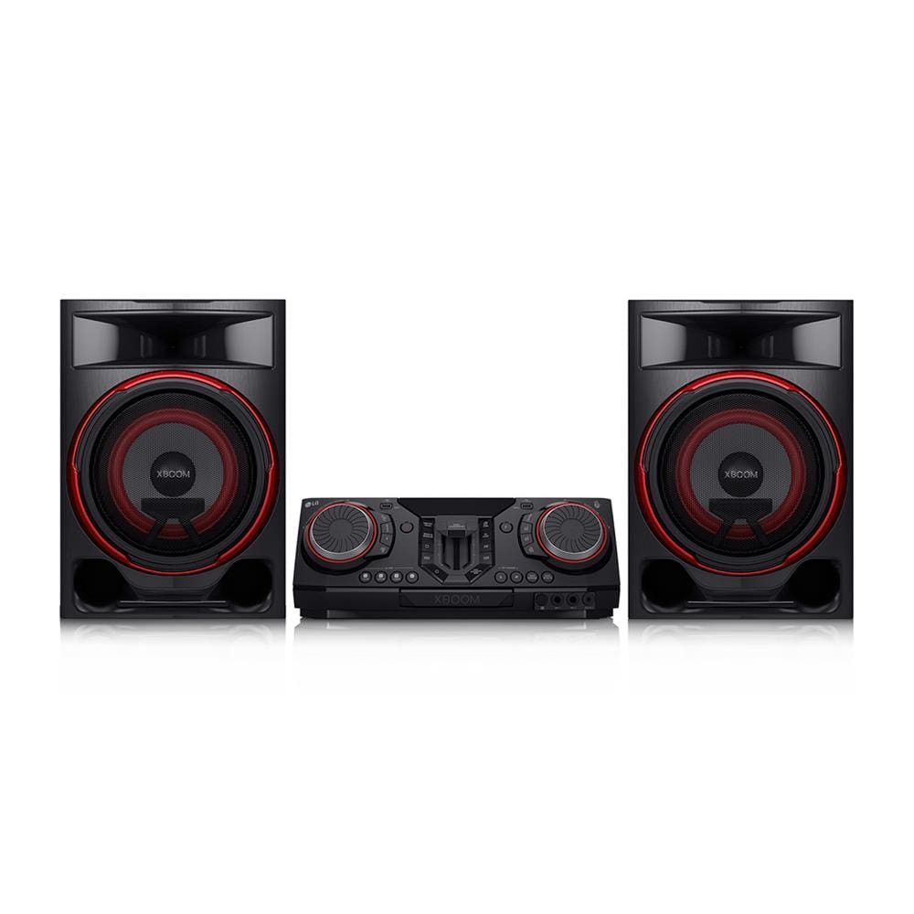 Mini System LG XBOOM CL87 com DJ Set e Party Speaker 2350W RMS Bivolt Vermelho com Preto