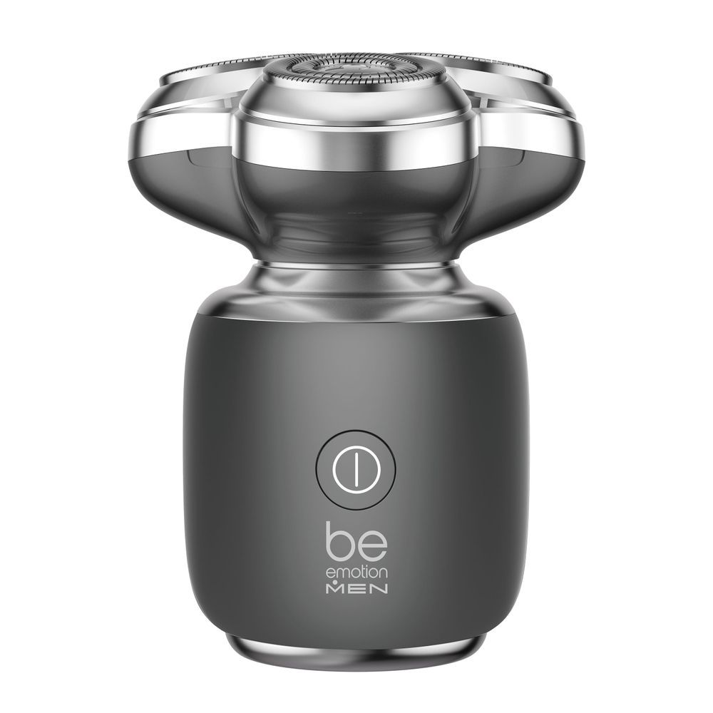 Aparador de Barba Be Emotion 136.70.00 para Rosto Lâmina Aço Inoxidável sem Fio com Motor 7.500 RPM e Resistência à Água