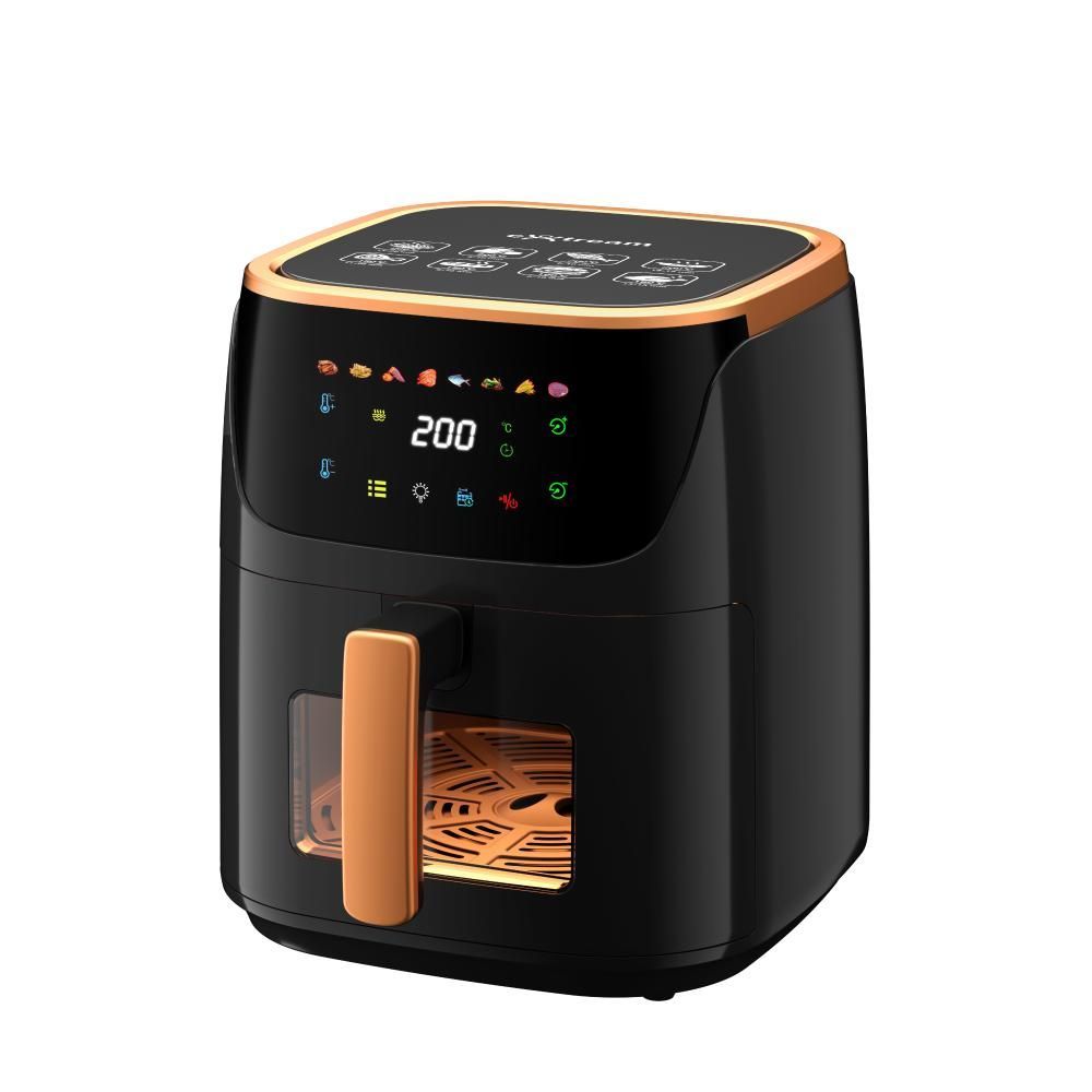Air Fryer Fritadeira sem Óleo Extream AFEX04LJ80-BC2 8L 1500W Digital com Painel Touch Preto 220V