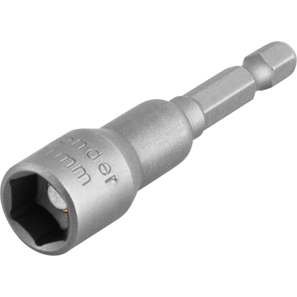 Soquete Magnético 3039000110 com Encaixe Sextavado 1-4'' Aço Cromo Vanádio Polido Vonder 11CM 65CM