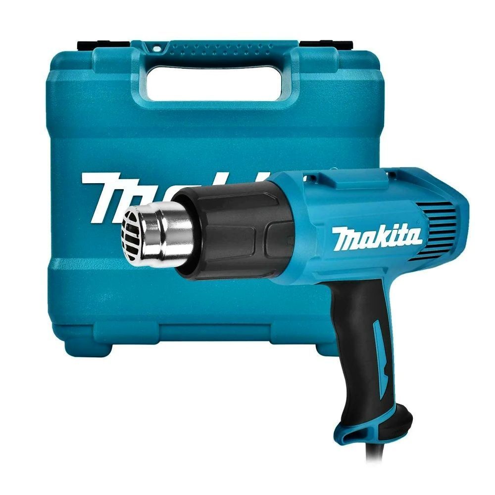 Soprador Térmico HG5030K 2 Níveis de Temperatura Maleta Inox Makita 8CM 1600W