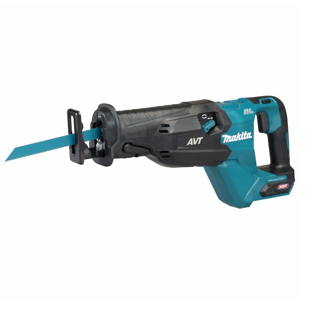 Serra Sabre sem Fio JR002GZ com Motor BL e Resistência à Água e Poeira Makita 12CM 40V MAX