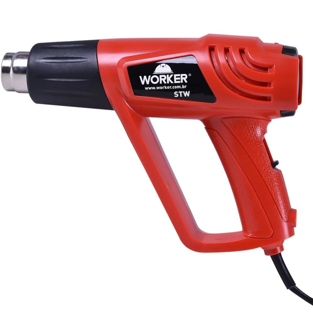Soprador Térmico 3T 2000W com 3 Estágios de Temperatura e Bicos 350-550 graus C Worker 45CM 220V