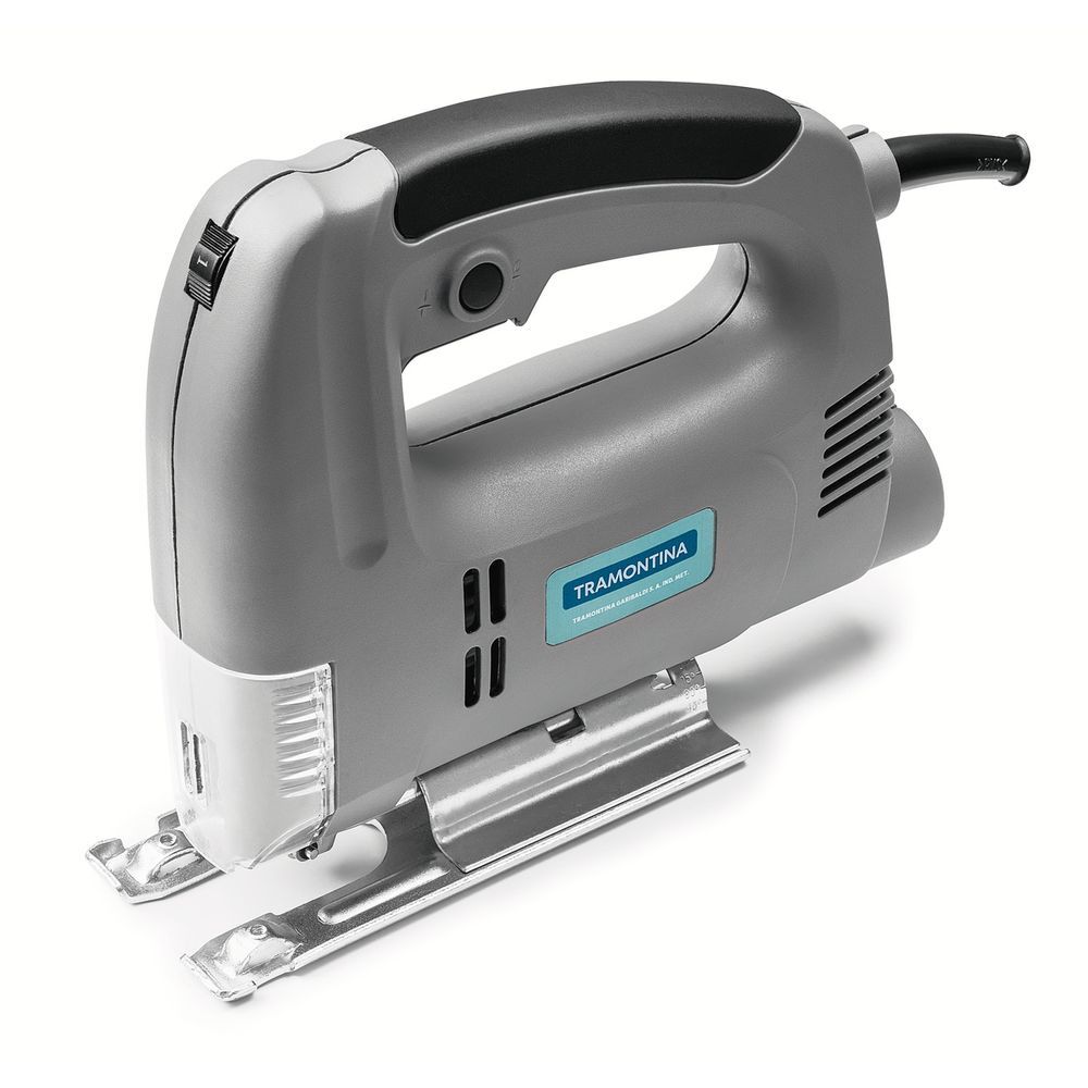 Serra Tico-tico Tramontina 420W 110V Troca Rápida Ação Orbital Ajustável Preto 10CM 420W