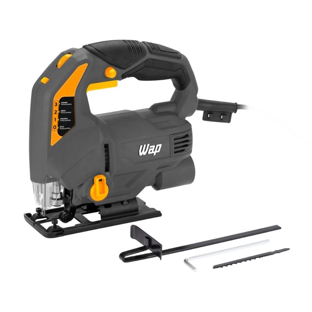 Serra Tico WF STT02 800W Ajuste Pendular 4 Estágios Cinza WAP 9CM 3000 GPM