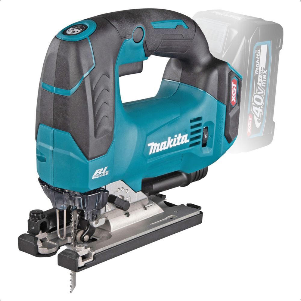 Serra Tico JV002GZ com Avanço Pendular Azul Makita 8,4CM 135MM Madeira 10MM Metal
