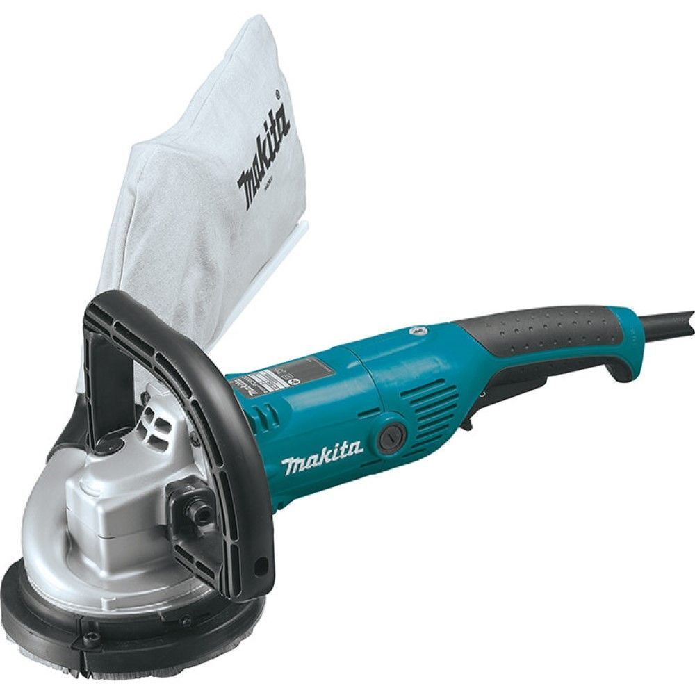 Plaina para Concreto Makita PC5000C 1400W com Coletor de Pó e Rebolo 220V