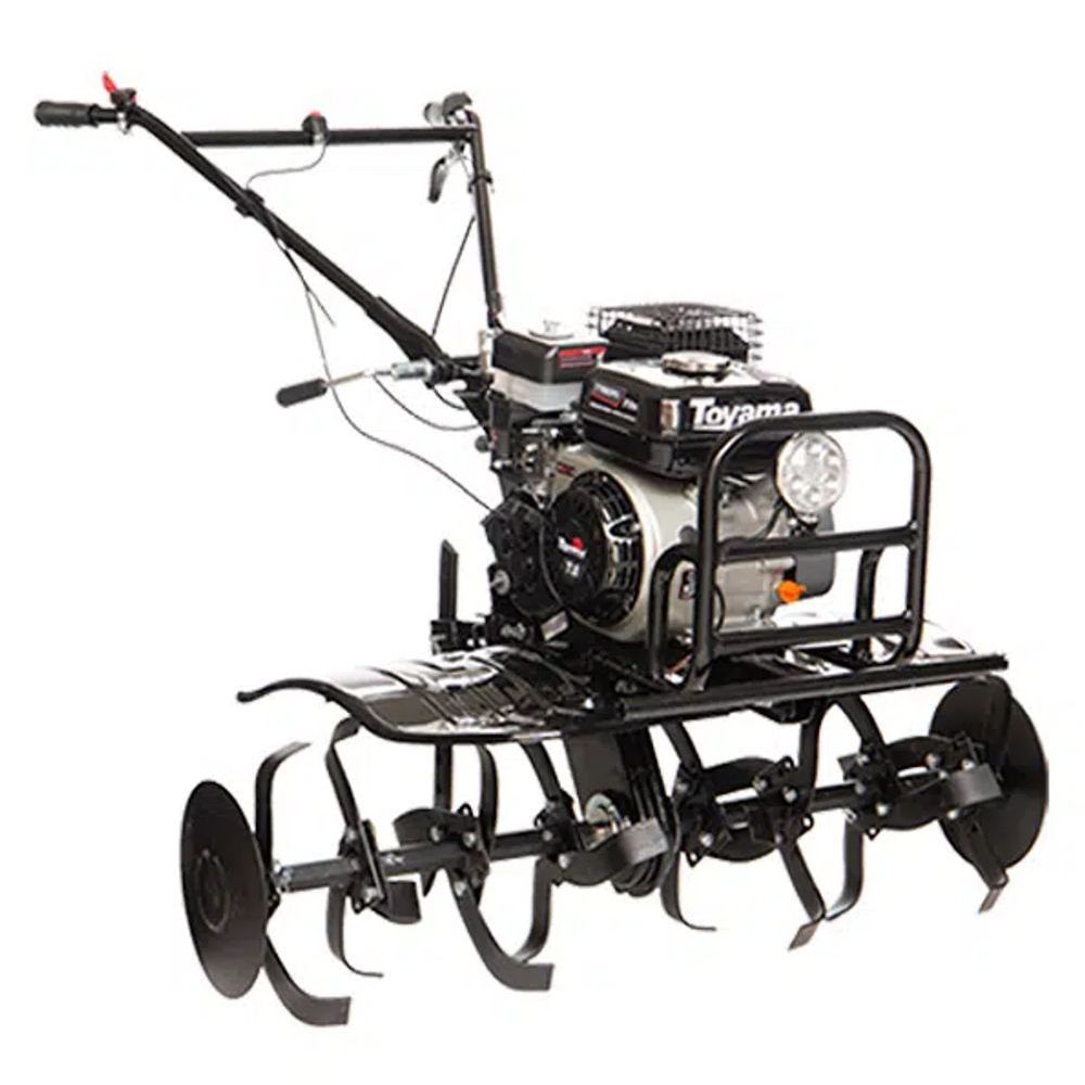Motocultivador Toyama TT90R-XP-U 7.0HP 212CC com Largura de Corte Ajustável 900mm e Farol LED Aço
