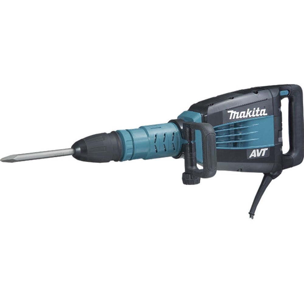 Martelo Demolidor HM1214C SDS MAX 1510W 25,7J com Sistema Antivibracao AVT Preto Makita 129CM 110V